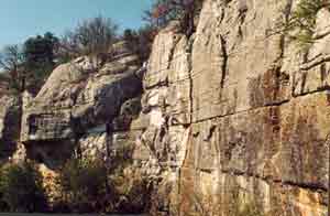 la carrière de Chomérac