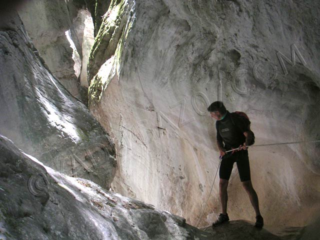 canyoning à Treschenu-Creyers : canyon du Rio Sourd